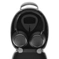 thumbnail image 3 of Geekria Shield Headphones Case Compatible with Soundcore Q11i, Space Q45, Life Q35, Life Q30, Life Q20i, Replacement Hard Shell Travel Carrying Bag with Cable Storage (Microfiber Grey), 3 of 6