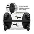 thumbnail image 2 of Disketp Dachshund Dog Elastic Travel Luggage Cover Travel Suitcase Protective Cover For Trunk Case Apply To 18''-32'' Suitcase Cover-X-Large, 2 of 7
