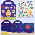 thumbnail image 4 of LEEYNEER Youngsters‘ Waterproof Sticker Activity Book - Reusable  Portable & Multi-Themed Learning Toy for Art and Crafts  Perfect for Winter  New Year, 4 of 6