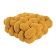 thumbnail image 3 of deevoka Chair Cushion Plush Pillow Throw Pillow Mat Soft Window Cushion Knot Cushion for Yellow, 3 of 9