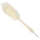 thumbnail image 1 of Esponja de lufa de malla de nailon suave para limpieza profunda, cepillo de baño exfoliante para hombres y mujeres, ideal para personas mayores - Cepillo de ducha de mango largo blanco, 1 of 5