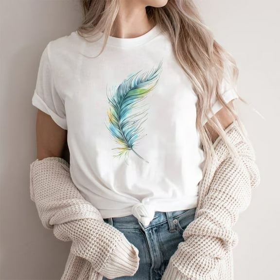 LiMoi Short Sleeve Shirt T Shirts Womens Plus Size Graphic T Shirts Loose Fit Oversized Tshirts New Arrivals