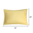 thumbnail image 6 of PiccoCasa 2 Pack Microfiber Pillowcases 20"x26" Zipper Closure Pillow Covers, Gold, 6 of 6