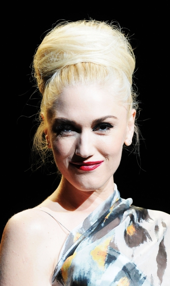 Gwen Stefani In Attendance For L.A.M.B. FallWinter 2011 Collection