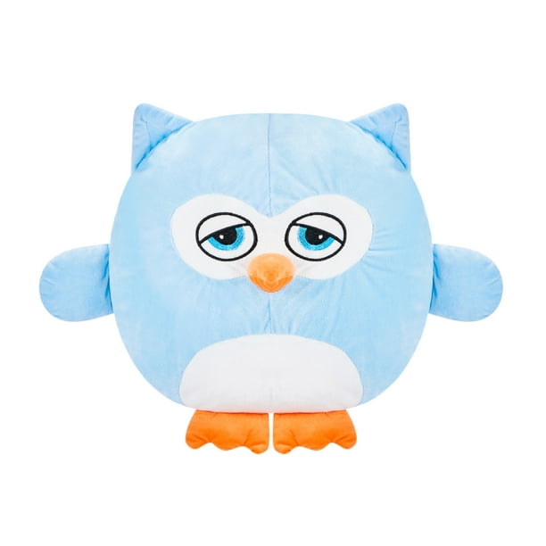 SAYOO Búho de Dibujos Animados de Peluche con Manta, 50 CM Suave