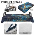 thumbnail image 6 of Aplkyhs Blue Butterfly Golf Cart Seat Cover Travel Sports Golf Cart Covers Suitable for All Seasons Breathable Protect Your Golf Car Seat Easy to Clean, 6 of 7