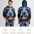 thumbnail image 5 of LAOLIUSN Men's Traditional Dragon Hoodie Funny Anime Graphic Sweatshirts Size S–4XL, 5 of 7