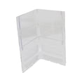 thumbnail image 2 of perfeclan Aquarium Comb Overflow Acrylic Tank Blocking Divider Partition Board for Paludarium Accessories Three Layer, 2 of 9