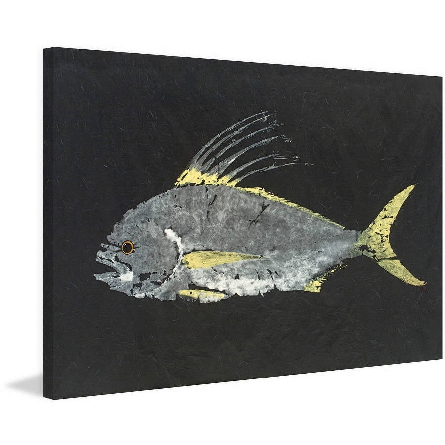 Marmont Hill "Roosterfish" by Warren Sellers Painting Print on Wrapped Canvas