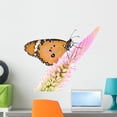 thumbnail image 1 of Monarch Butterfly Flower Wall Mural by Wallmonkeys Peel and Stick Graphic (24 in H x 24 in W) WM201483, 1 of 4