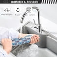 thumbnail image 7 of Coolnut 2 Pack Faucet Dry Mat for Kitchen Sink,Christmas Snowman Gift 30x5 Inch Faucet Drying Mat Absorbent Mat Fast Dry Mat for Kitchen, Bathroom, 7 of 7