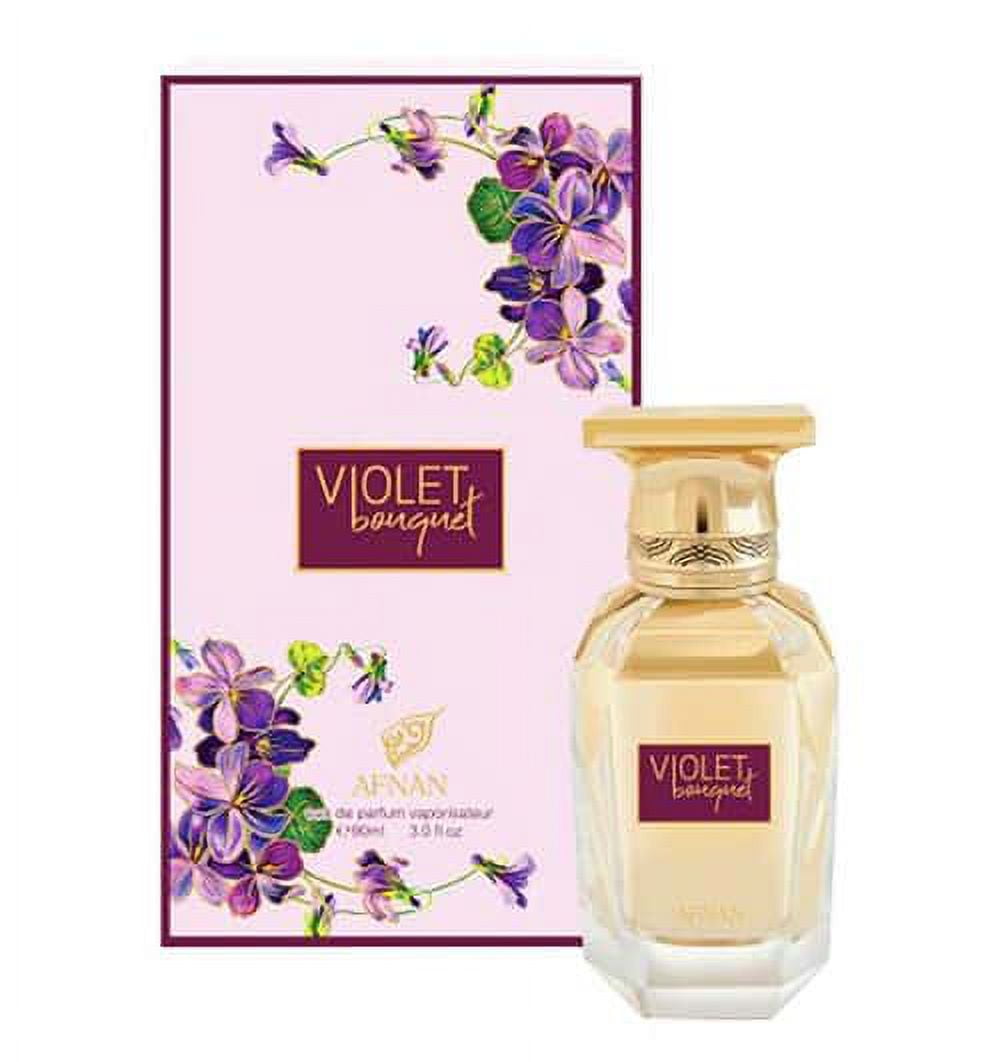 Afnan Violet Bouquet Women Edp Spray, 2.7 oz, Oriental Floral