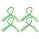 thumbnail image 3 of Ice Hockey Shoelaces Long Durable Laces for Ice Hockey 2Pairs Green, 3 of 5