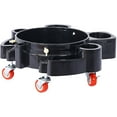 thumbnail image 5 of Bucket Dolly, 5 Gallon Barrel Dolly with 5 Smooth-Rolling Swivel Casters, Detachable Rolling Bucket Cart with Secure Locking System, for 5 Gallon Bucket and Flowerpot, 5 of 7