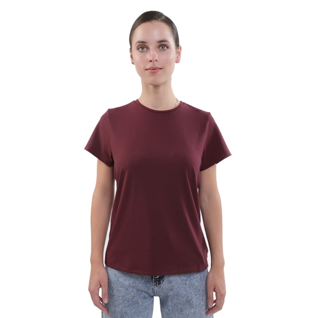 FACEBUG Mujer Playera Manga Corta Facebug Juvenil