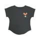 thumbnail image 2 of Camiseta de mujer de manga corta trajes de moda ropa streetwear casual cuello redondo XL, 2 of 8