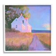 thumbnail image 5 of Stupell Industries Warm Sunlit Rural Seaside Cottage Path Painting Painting White Framed Art Print Wall Art, Design by Sweetwater, 5 of 5