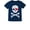 Navy, variant on Tstars Pirate Skull and Heart Graphic T-shirt for Kids - Unique Valentine's Day Gift Idea - Toddler's Love Themed Tee - Perfect for Celebrating Love and Friendship - Quality Cotton Kids Shirt