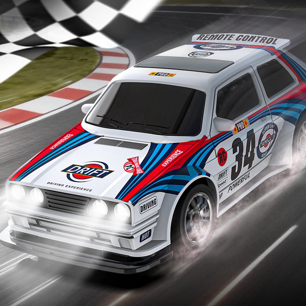 4WD 1/43 Scale Mini RC Drift Car,  High Speed Racing Micro Small with Full Proportional RTR 2.4GHz Remote Control Car, Toys for Christmas Birthday Gifts