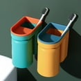 thumbnail image 4 of Bgsha Support à Brosse à Dents Gobelet de Rince-Bouche Sans Perçage Gobelet à Brosse à Dents Mural, 4 of 9