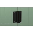 thumbnail image 4 of Arrow Classic 10 x 12 x 6 ft Sage Green Steel Storage Shed, 4 of 8