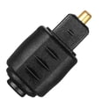 thumbnail image 3 of EAGLE Practical Optical Audio Adapter 3.5mm Female Jack Plug To Digital Toslink Black, 3 of 9