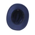 thumbnail image 4 of CUIYUAN Vintage Western Cowboy Hat for Men Women Wide Brim Cowgirl Fedora Hats Cowboy Hat Cowboy Hat Western Hat Jazz British Hat Beach Cowgirls Cattleman Cowboys Hats Navy, 4 of 6