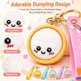thumbnail image 6 of Cute Mini Dumpling Keychain – 6/12 Pack Soft & Squeezable Charm for Fun, Stress-Relief, Portable Keychain Accessory, 6 of 9
