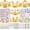 54 (35 Crowns+19 Sticker Gems), variant on Gold Paper Crowns, Diy Birthday King Crowns Craft to Decorate, Paper Prince Princess Crown Hats for School Classroom 18 (10 Crowns+8 Sticker Gems)
