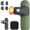 Olive Drab, variant on Renpho Mini Thermal Massage With Heat Mothers Day Gifts Portable Deep Tissue Percussion 4 Heads For Neck & Comfort Ultra-quiet Home Office Travel Carry Case