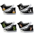 thumbnail image 2 of Zapatos de Anime Cosplay lona Son Goku zapatos zapatillas Casual plataforma alta zapatos transpirables niño niña para estudiantes Unisex937 Deng Xun unisex, 2 of 2