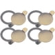 thumbnail image 4 of Puerta de 4 piezas Peephole Privacy Cover Puerta Visitante Puerta de cobre Puerta de cobertura Protector de cubierta, 4 of 5