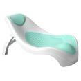 thumbnail image 2 of Soporte de baño para bebé, almacenamiento plegable, evita resbalones, agujeros transpirables, soporte de ducha infantil, verde, 2 of 5