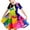 Style7-Multicolor girls dresses, variant on Girls' Dresses Toddler Summer Dress Crewneck Dresses Little Girls Dresses Size 12-18 Months Home Wear Clothes Birthday Party Outfit for Kids Vestido De NiñA Para CumpleañOs 13 Years