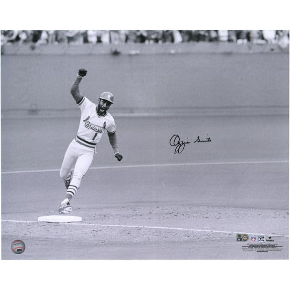 Ozzie Smith St. Louis Cardinals Autographed 16" x 20" 1985 NLCS Photograph - Fanatics Authentic Certified