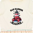 thumbnail image 4 of Inktastic Bar Harbor Maine Lobster Girls Toddler Dress, 4 of 5