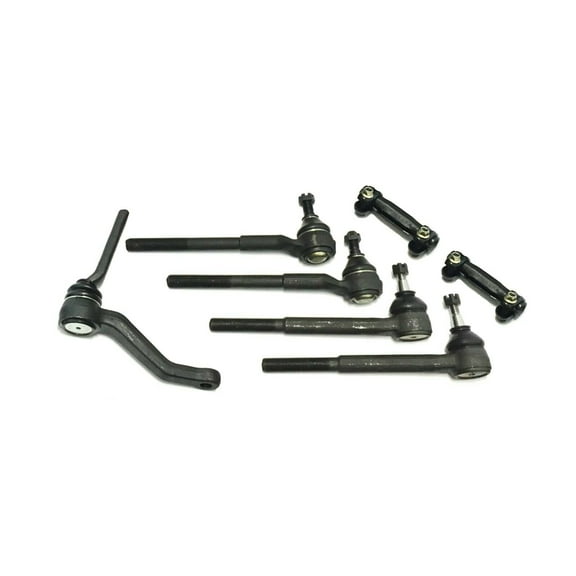 7 Pieces Steering Kit Outer & Inner Tie Rod Ends   Adjusting Sleeves   Idler Arm Fits select: 1996-2003 CHEVROLET S TRUCK, 1996-2005 CHEVROLET BLAZER