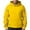Yellow, variant on TQWQT Men's Fleece Black Hoodie Solid Color Hooded Long Sleeve Oversized Sweatshirt Casual Fashion Hoodie Big and Tall Pullover Tops with Pockets 3XL