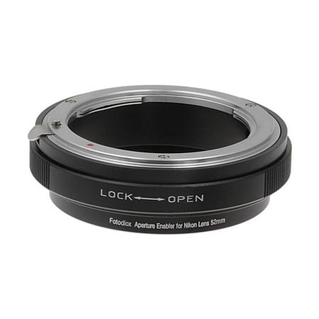 Fotodiox Aperture Control 52mm Filter Adapter for Nikon G/DX lens in Reverse Mount for Macro Photography