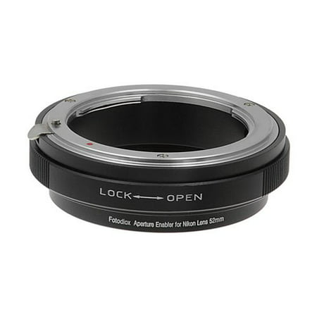 Fotodiox Aperture Control 52mm Filter Adapter for Nikon G/DX lens in Reverse Mount for Macro