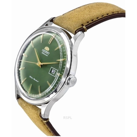 Like New Orient Bambino Version 4 Automatic Green Dial Men's Watch RA-AC0P01E10B