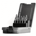 thumbnail image 1 of 1/4 Carbide Burr Kit 1/4 Shank Die Grinding Bit Drill Bit for Metal Rotary Tool File Welding Wood Stone Deburring, 1 of 7