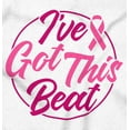 thumbnail image 2 of Breast Cancer I've Got This Beat Tank Top Tee Shirt Women Brisco Brands L, 2 of 6