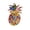Color, variant on 7829 Charming Pineapple Brooch ColorfulD1am0ndsDecorated Lapel Pin Gift for Women