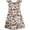 Multi-Color, variant on Girls Dress Traditional Hand Drawing Print Elephant Tree 7
