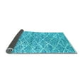thumbnail image 2 of Ahgly Company Indoor Rectangle Abstract Light Blue Modern Area Rugs, 7' x 9', 2 of 4