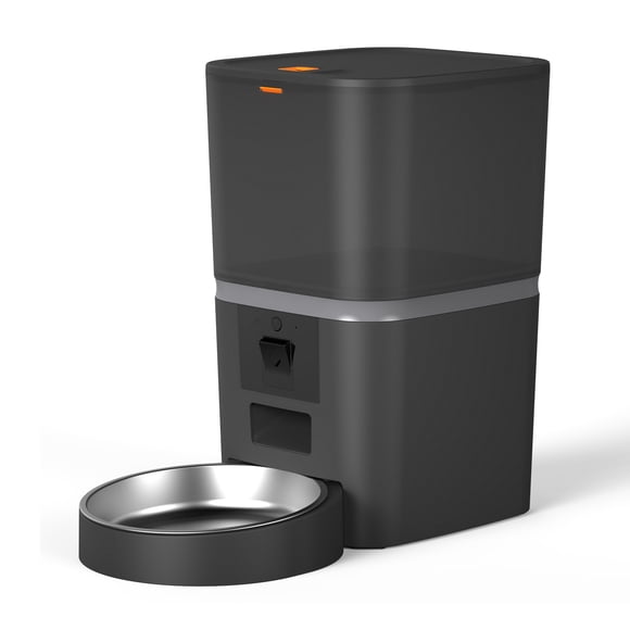 Comedero Inteligente Smart House WiFi Automático - Negro