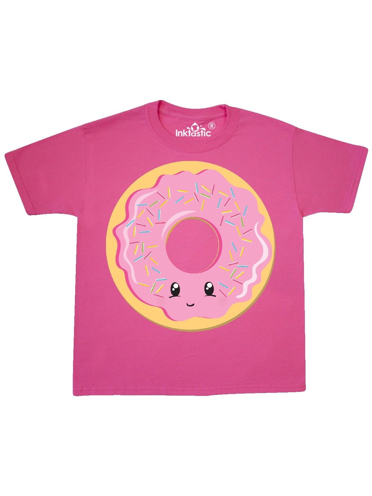 Light Pink Donut Youth T-Shirt - Walmart.com - Walmart.com