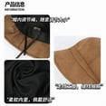 thumbnail image 3 of SikaFu Short -Eaves Fisherman Hat Autumn And Winter Literary Retro Basin French Elegant Beret Octa Hat Suede Pile Hat, 3 of 8