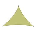thumbnail image 2 of Triangle Sun Shades Vail Tinking de refugio triangular Bloque de luz solar para el jardín al aire libre Patio trasero Estacionamiento del césped Verde, 2 of 8